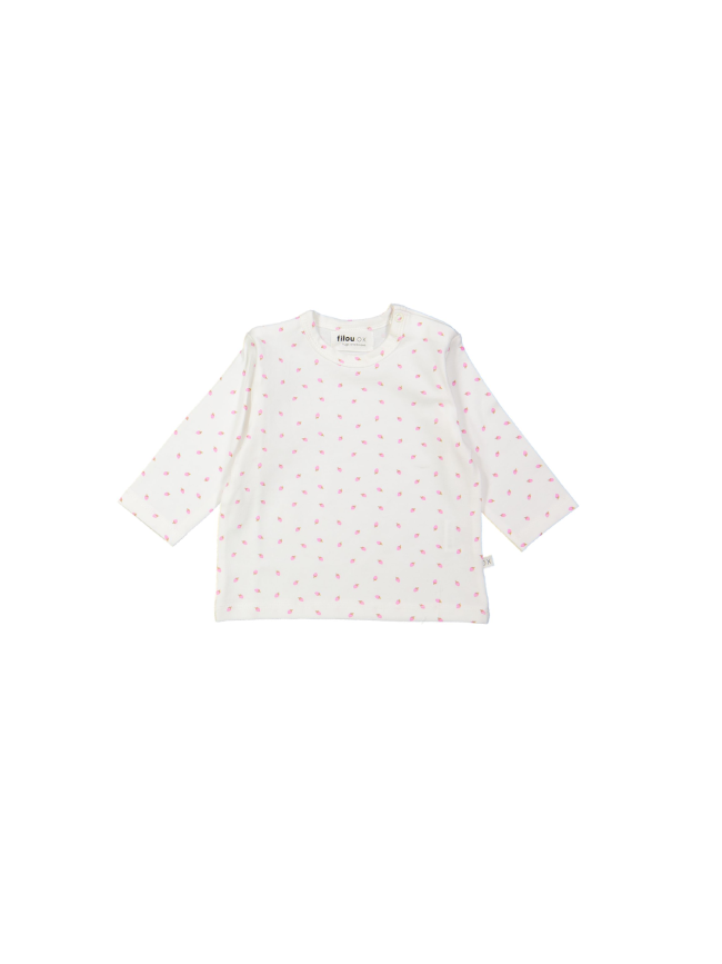 T-shirt strawberry roze 00m