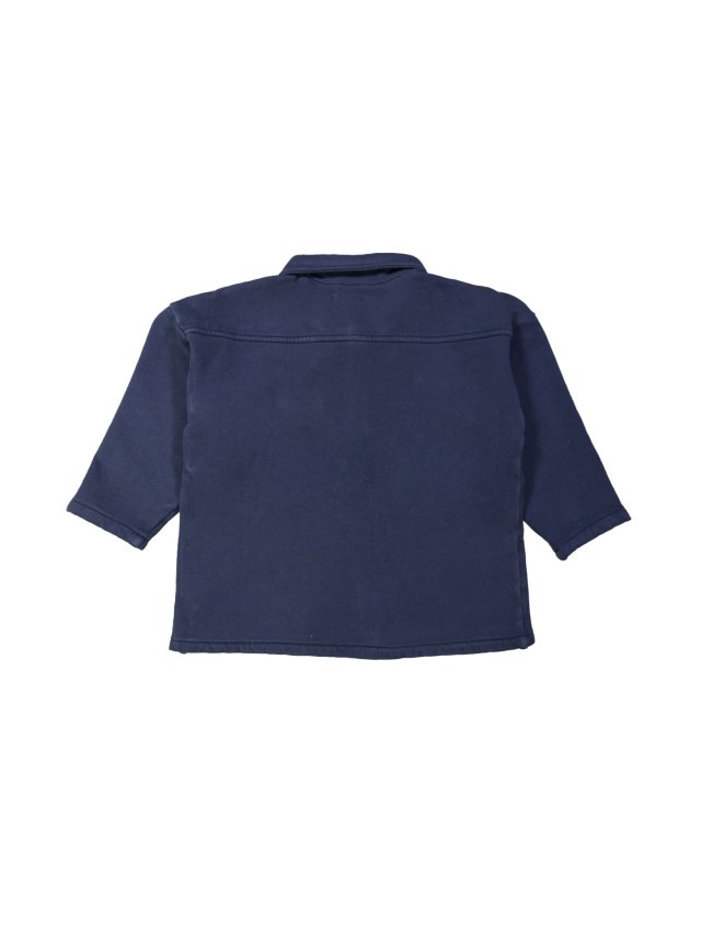 Hemd molton donkerblauw 12m