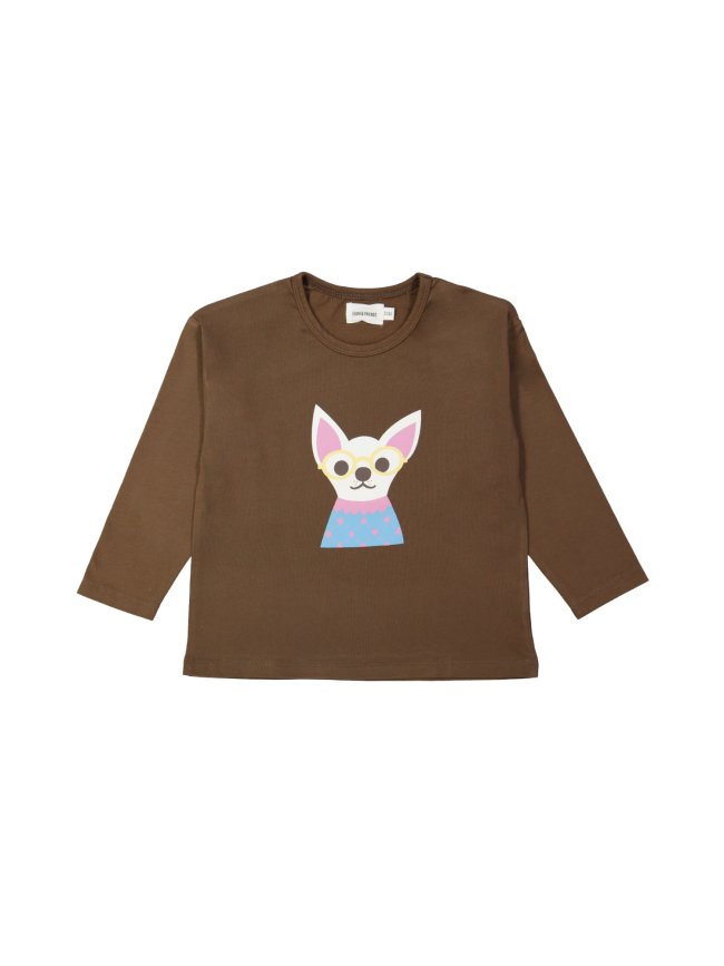 T-shirt chihuahua bruin 12m