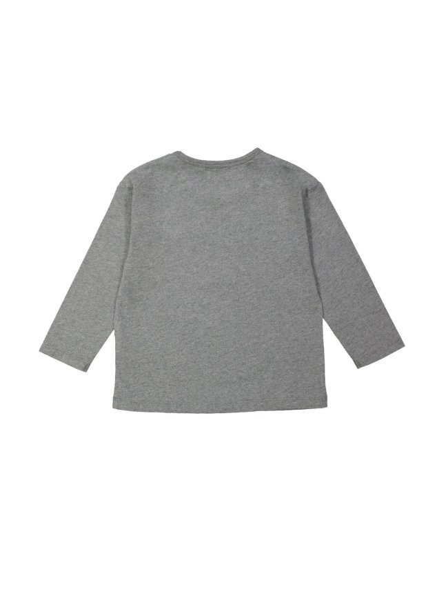 T-shirt chihuahua grijs chiné 12m
