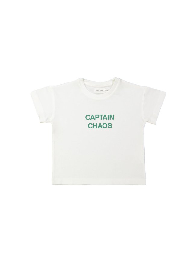 T-shirt Captain chaos ecru 12m