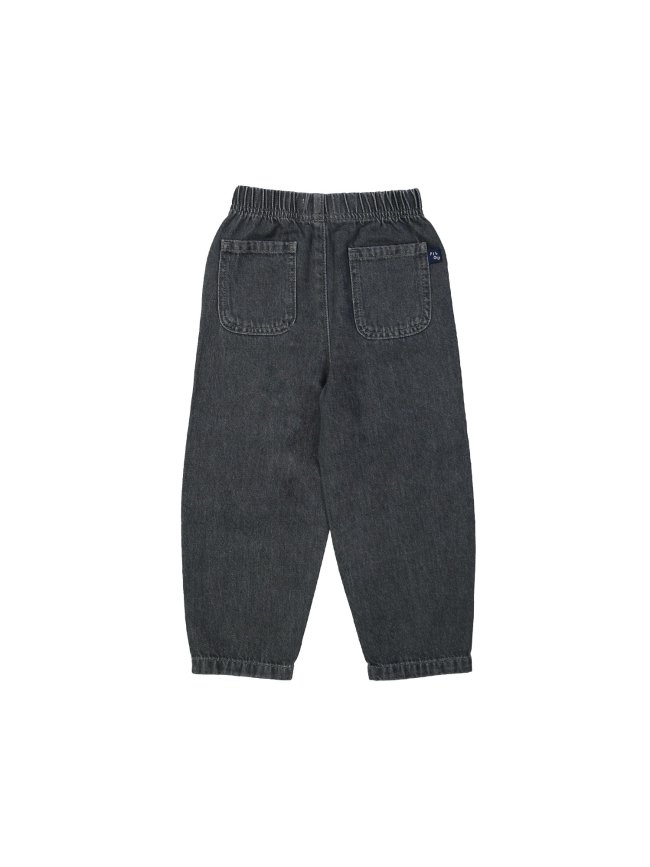 Jeans balloon grijs 12m