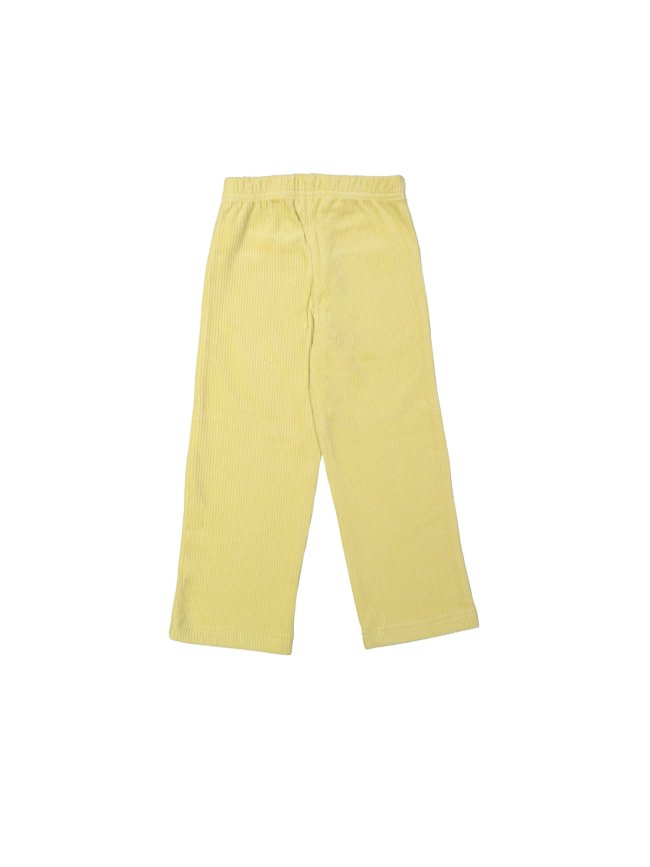 Comfy broek rib spons vanille 12m