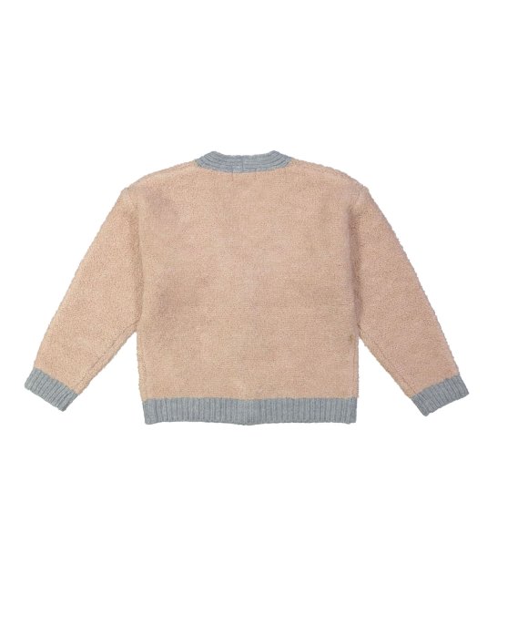Gilet tricot lichtroze