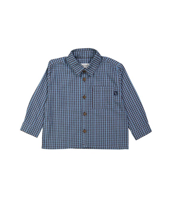 Hemd ruit blauw