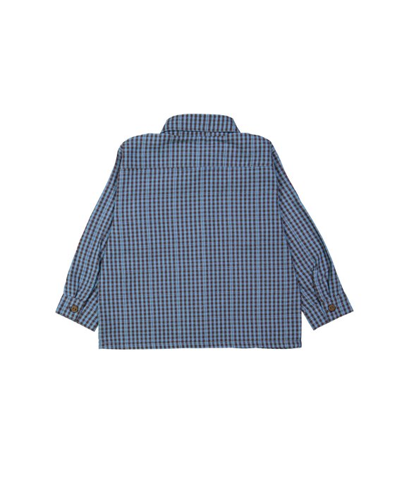 Hemd ruit blauw