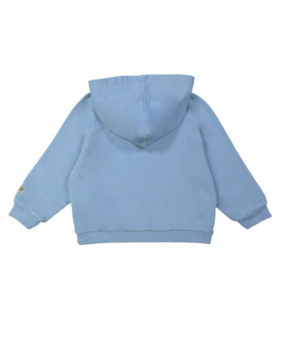 Hoodie sausage dog blauw