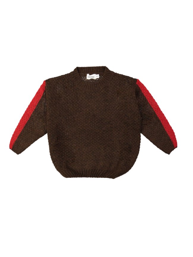 Pull donkerbruin 12m-18m
