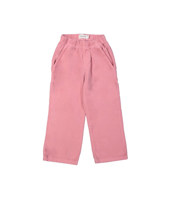 Broek velours roze