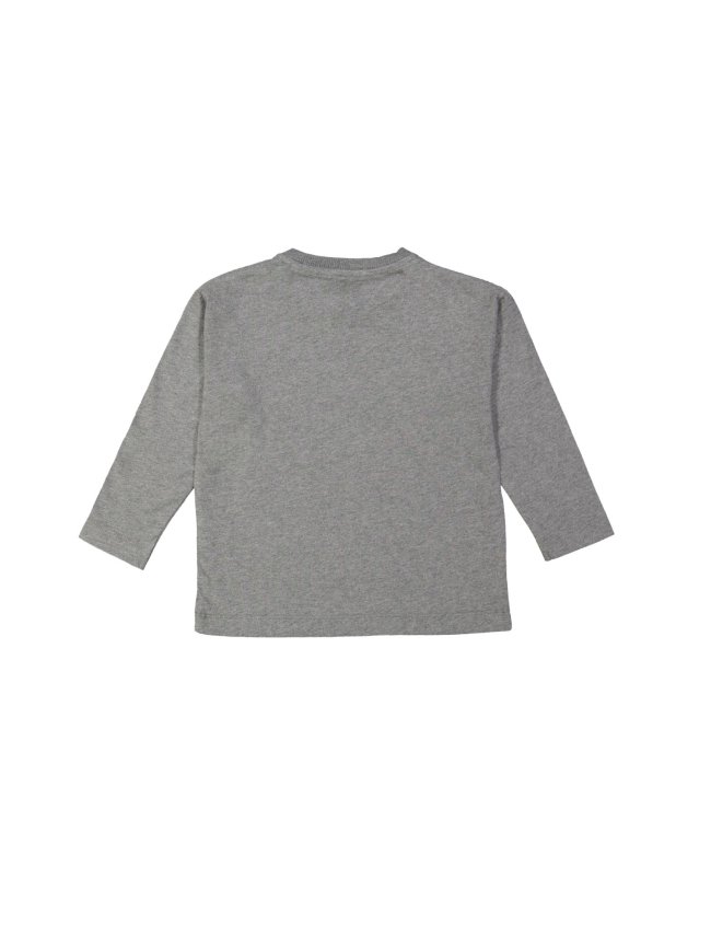 T-shirt kukeluu grijs chiné 12m