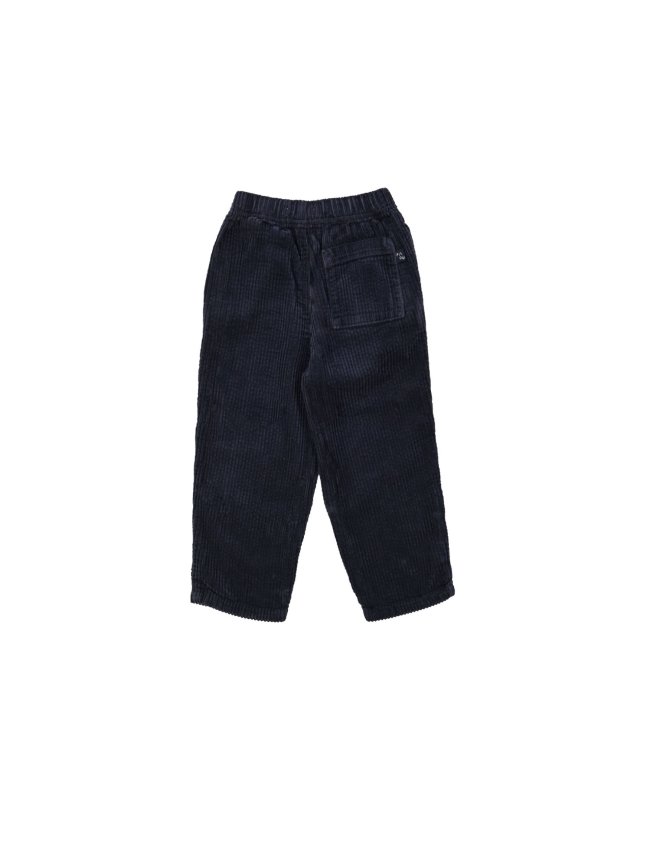 Comfy broek brede rib donkerblauw 12m
