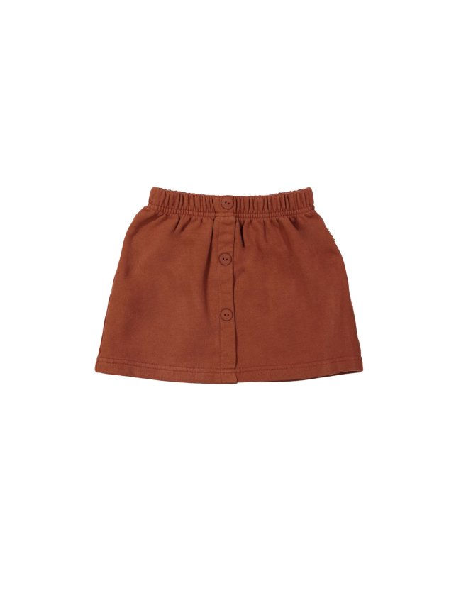Rok molton roodbruin 12m