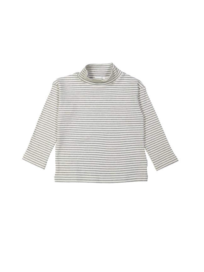 Souspull rib streep anthraciet 12m
