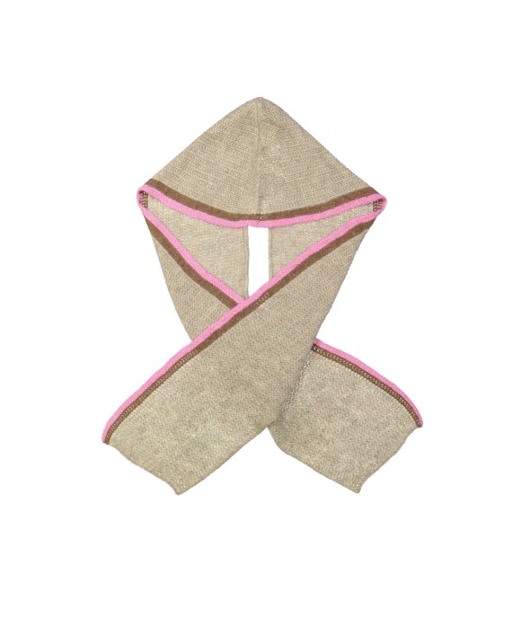 Sjaal streep beige