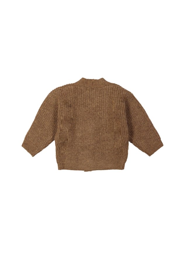Gilet bruin 01m-04m