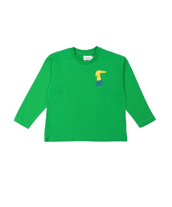 T-shirt teckle felgroen