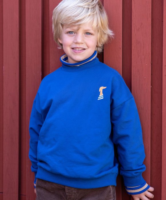 Sweater teckle kobalt