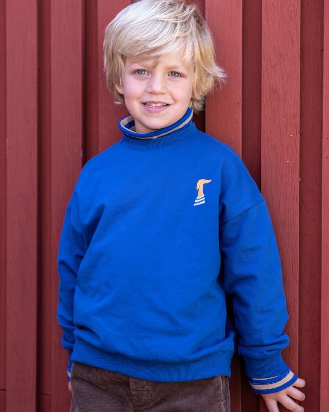 Sweater teckle kobalt 12m