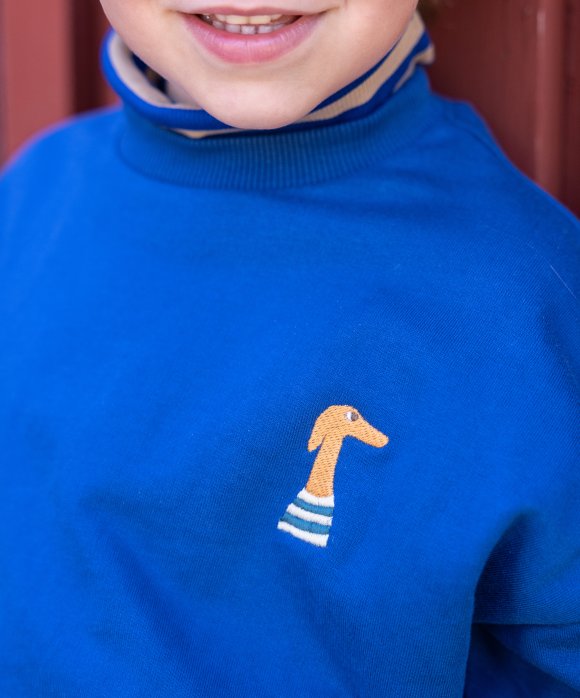 Sweater teckle kobalt
