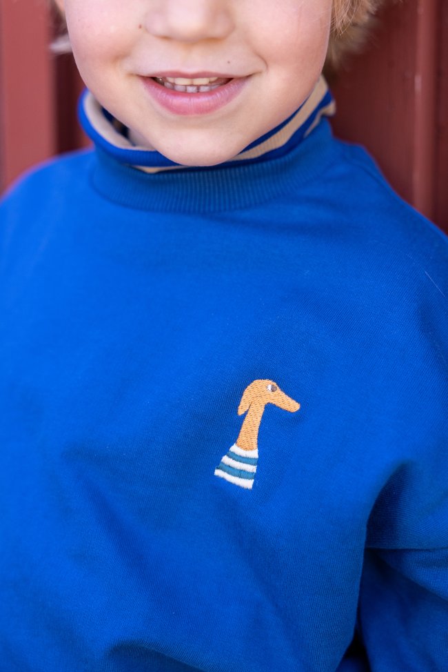 Sweater teckle kobalt 12m
