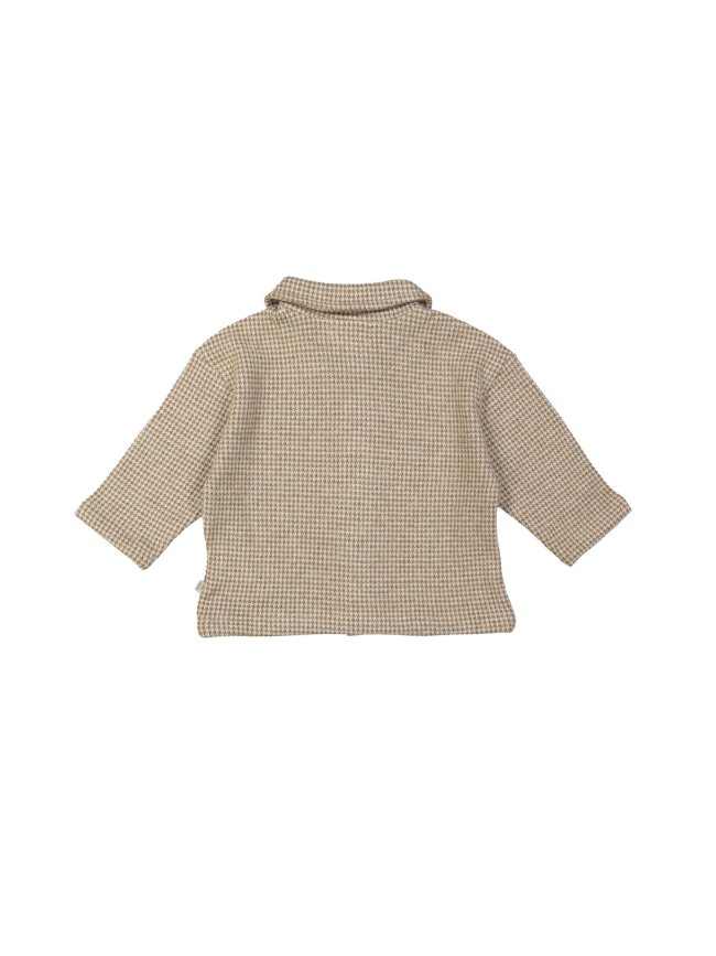 Hemd ruit lichtbruin 01m-03m
