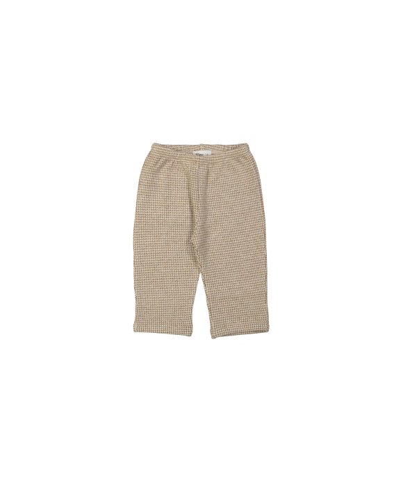 Comfy broek ruit lichtbruin