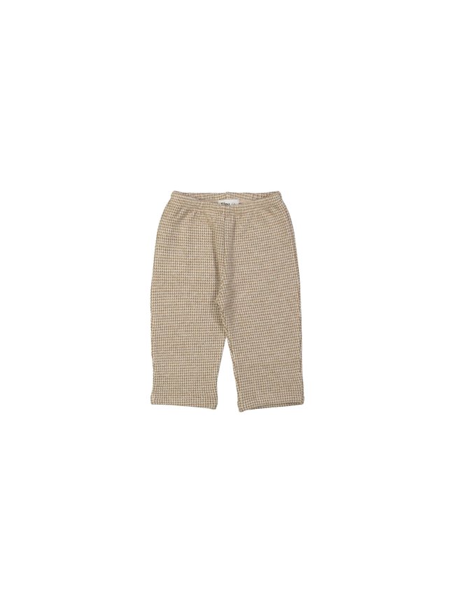 Comfy broek ruit lichtbruin 01m-03m