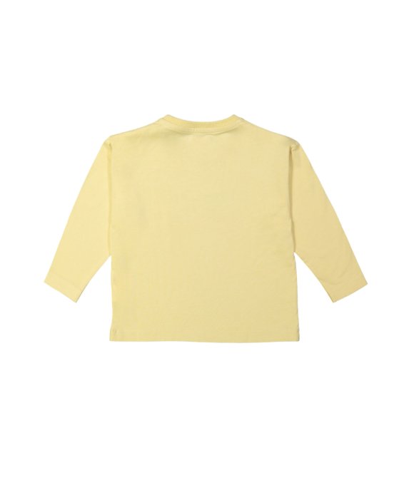 T-shirt breakfast all day geel
