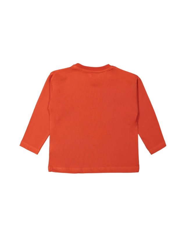 T-shirt take away oranje 12m