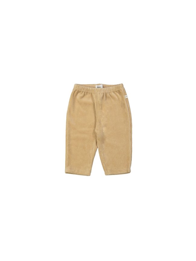 Comfy broek velours rib beige 01m-03m