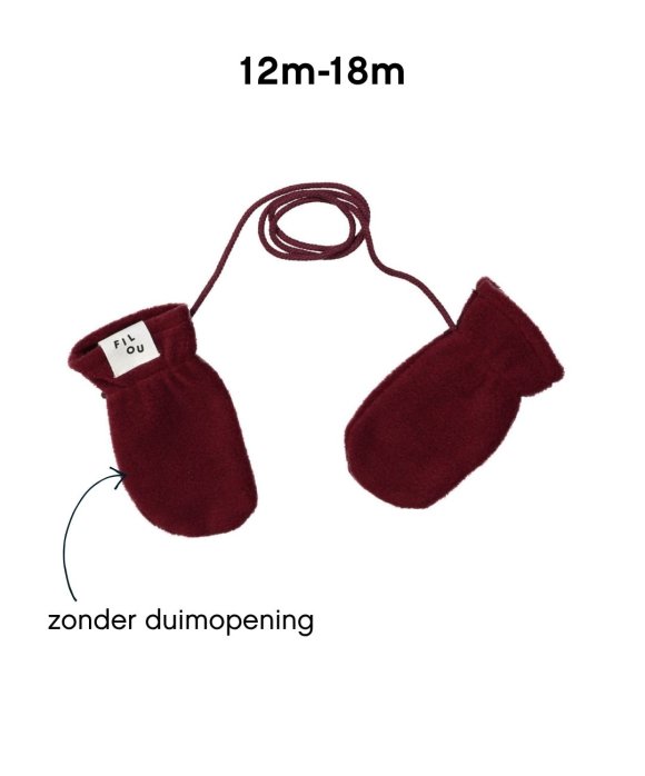Wanten polar bordeaux