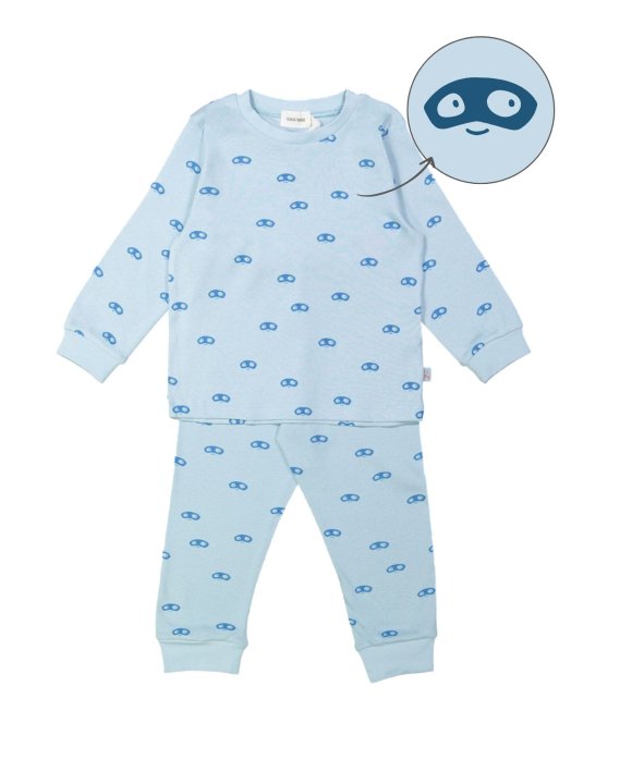 Pyjama mask lichtblauw