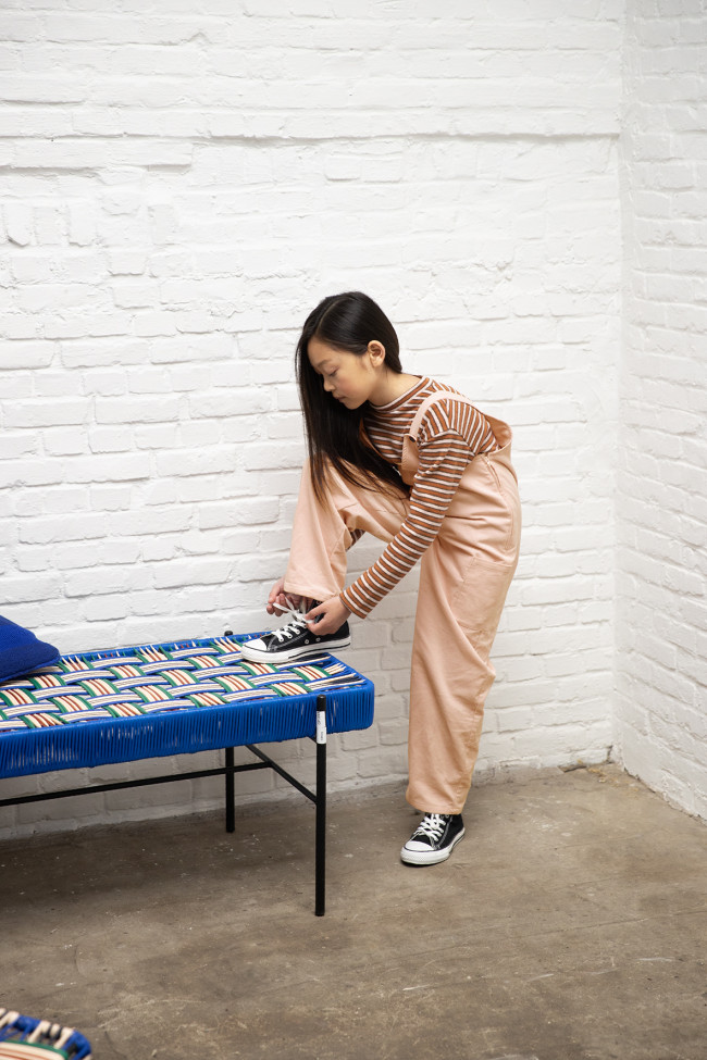 salopet rib vieuxroze 07j