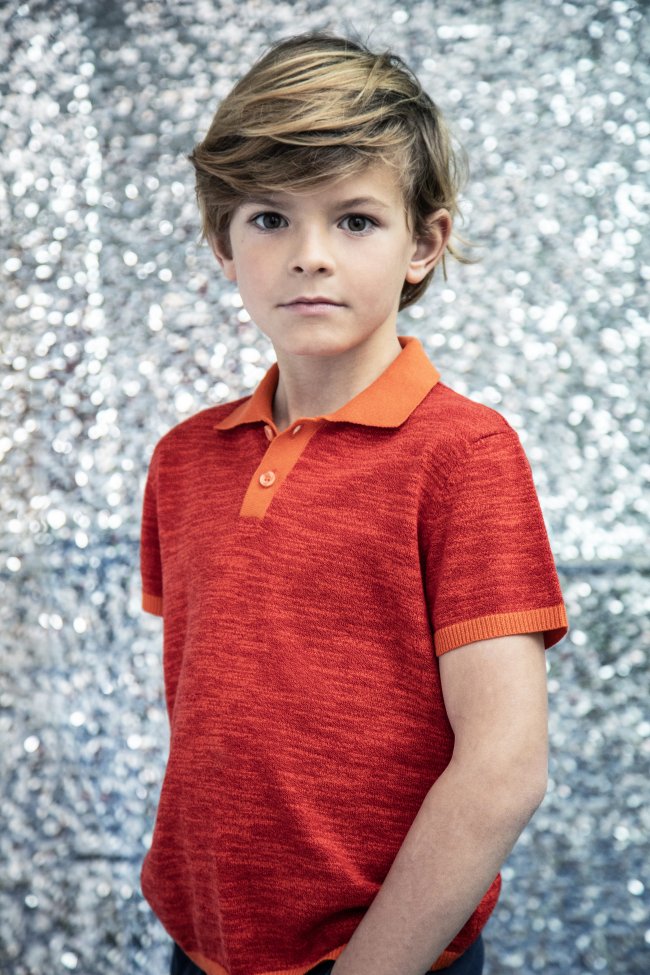 Polo rood 12m-18m