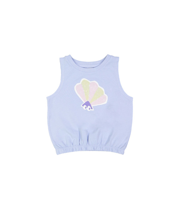 Top shell lichtblauw