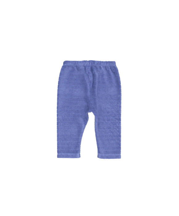 broek ribspons blauw