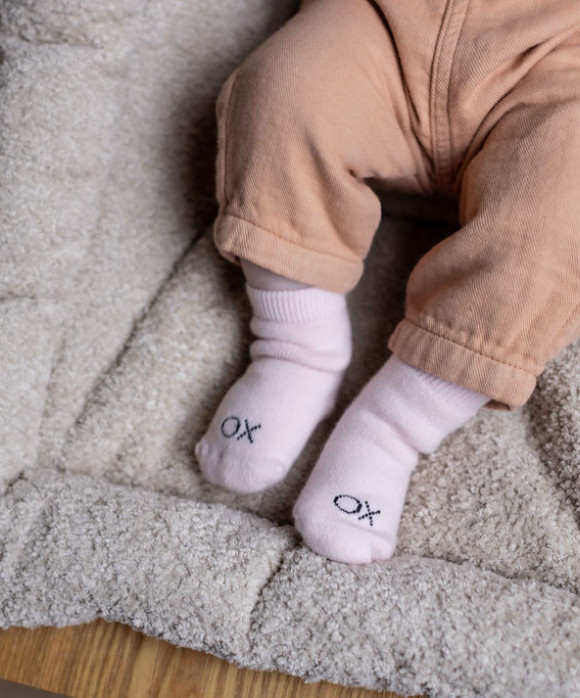 Kous spons lichtroze