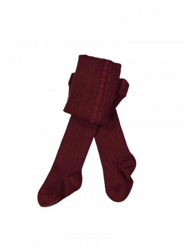 kousenbroek rib bordeaux 16-18