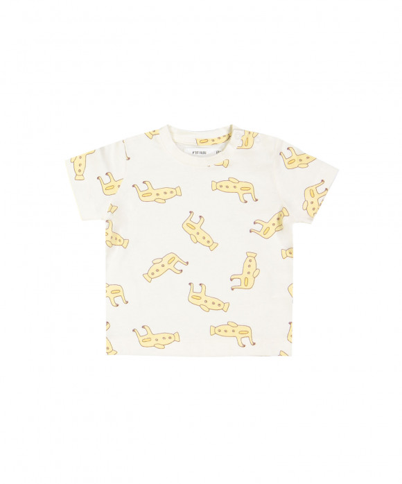 T-shirt submarinefish ecru