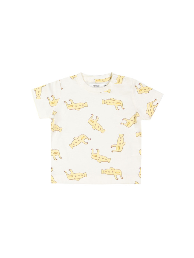 T-shirt submarinefish ecru 06m
