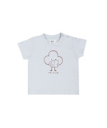 T-shirt play clover lichtblauw 01m