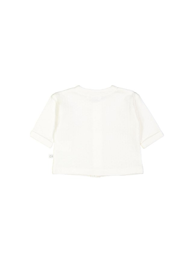 Gilet ajour ecru 00m