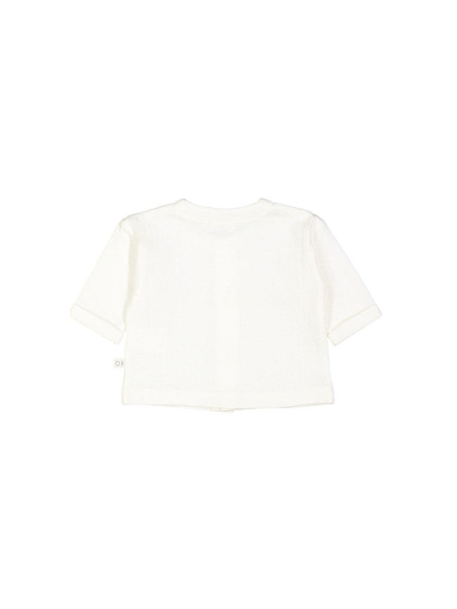 Gilet ajour ecru 00m