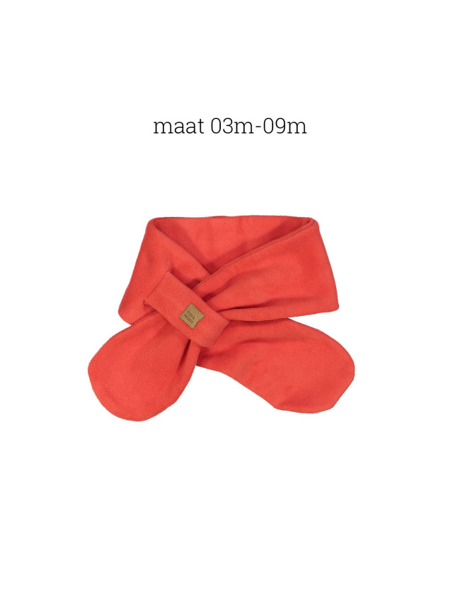 sjaal polar rood 03m-09m
