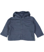 gilet molton donkerblauw effen 03m .