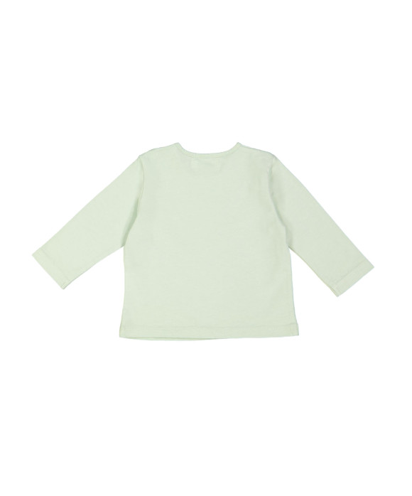 t-shirt mini bisou mint 
