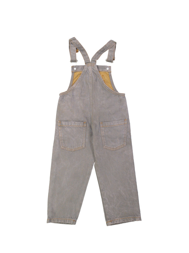 Jeanssalopet stone wash grijs 12m-18m
