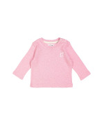 t-shirt rib milk box roze 00m