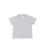 hemd mini vichy blauw 03m