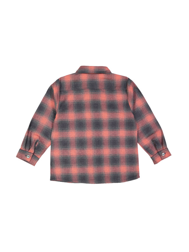 hemd degradé ruit rood 02j